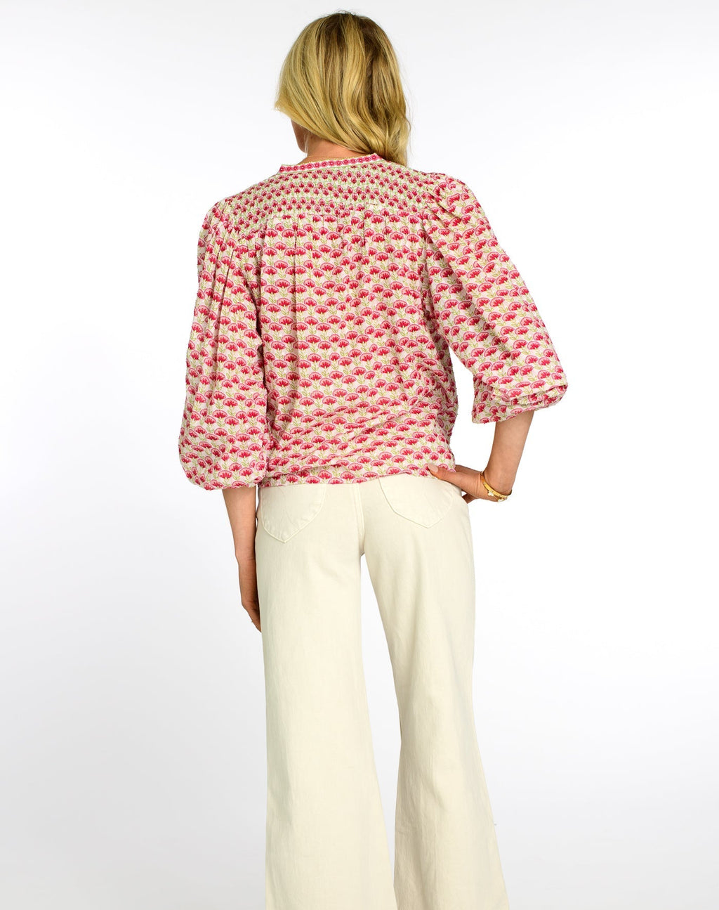 ELIZABETH JAMES THE LABEL | Emily Top in Fan Flower