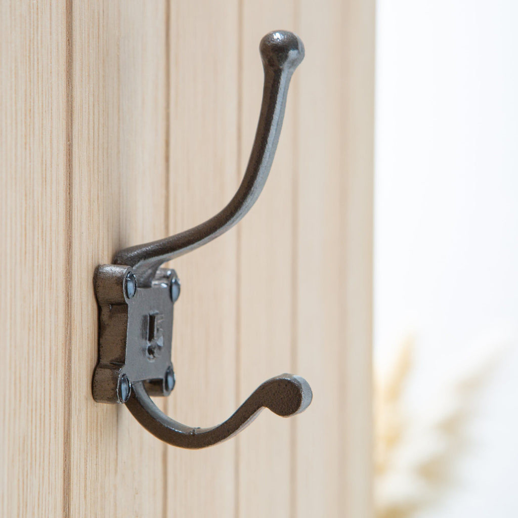 50mm x 115mm Grey Number 5 Hat & Coat Hook