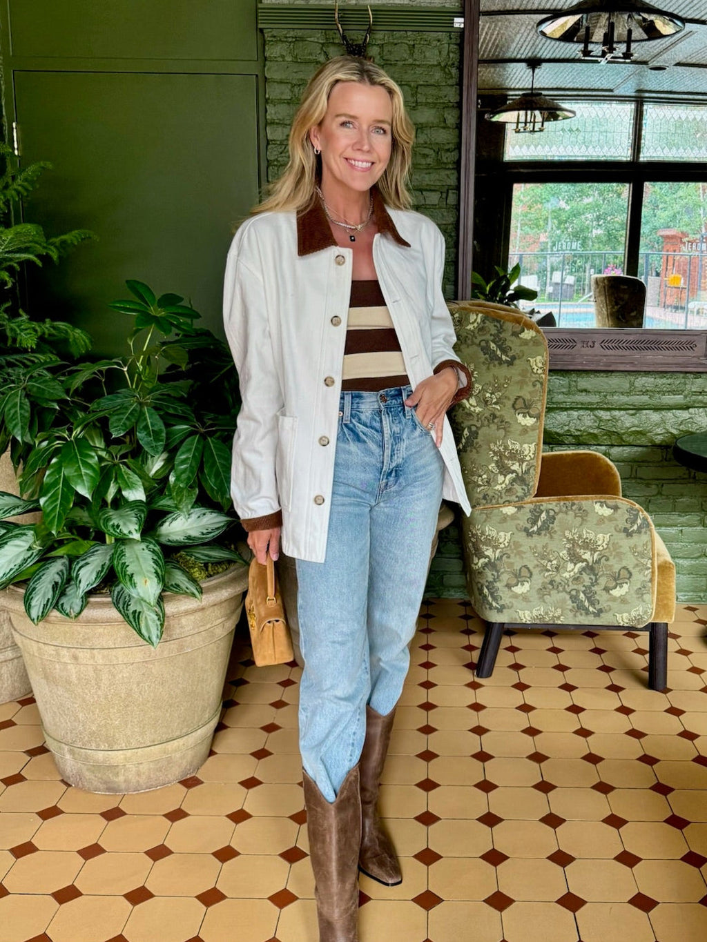 MASON'S DAUGHTER | the Barn Jacket, White