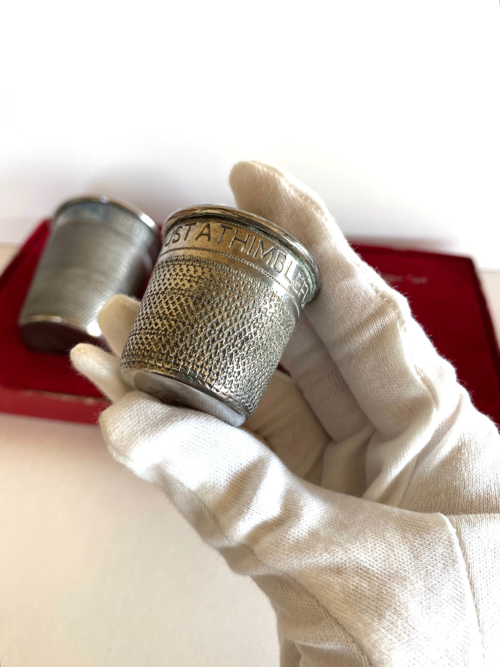 Vintage Thimble Cocktail Jigger Set