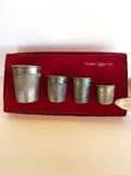 Vintage Thimble Cocktail Jigger Set