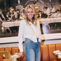 MASON'S DAUGHTER | Loretta Western Fringe Top, Ivory