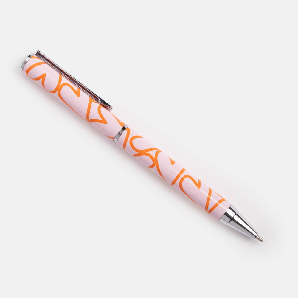 Hearts Boxed Ballpoint Pen | Pink