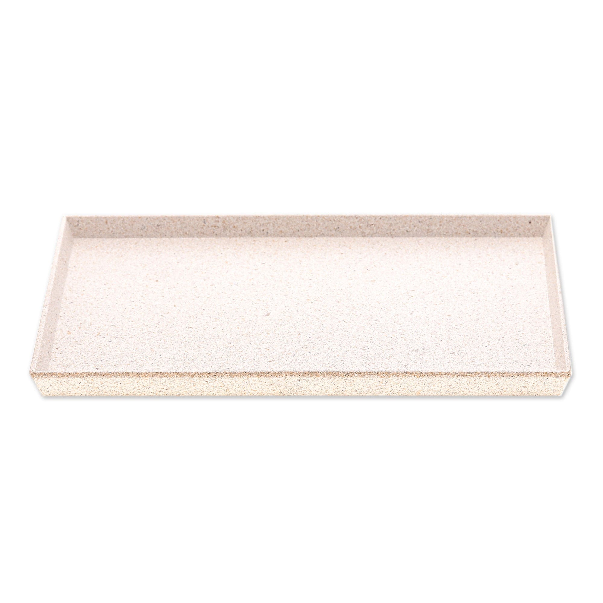Ivory Recycled Rice Husk Bio-Composite Tray from Thailand - Ivory Environment
