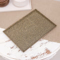 Dark Green Recycled Rice Husk Bio-Composite Tray - Dark Green Environment