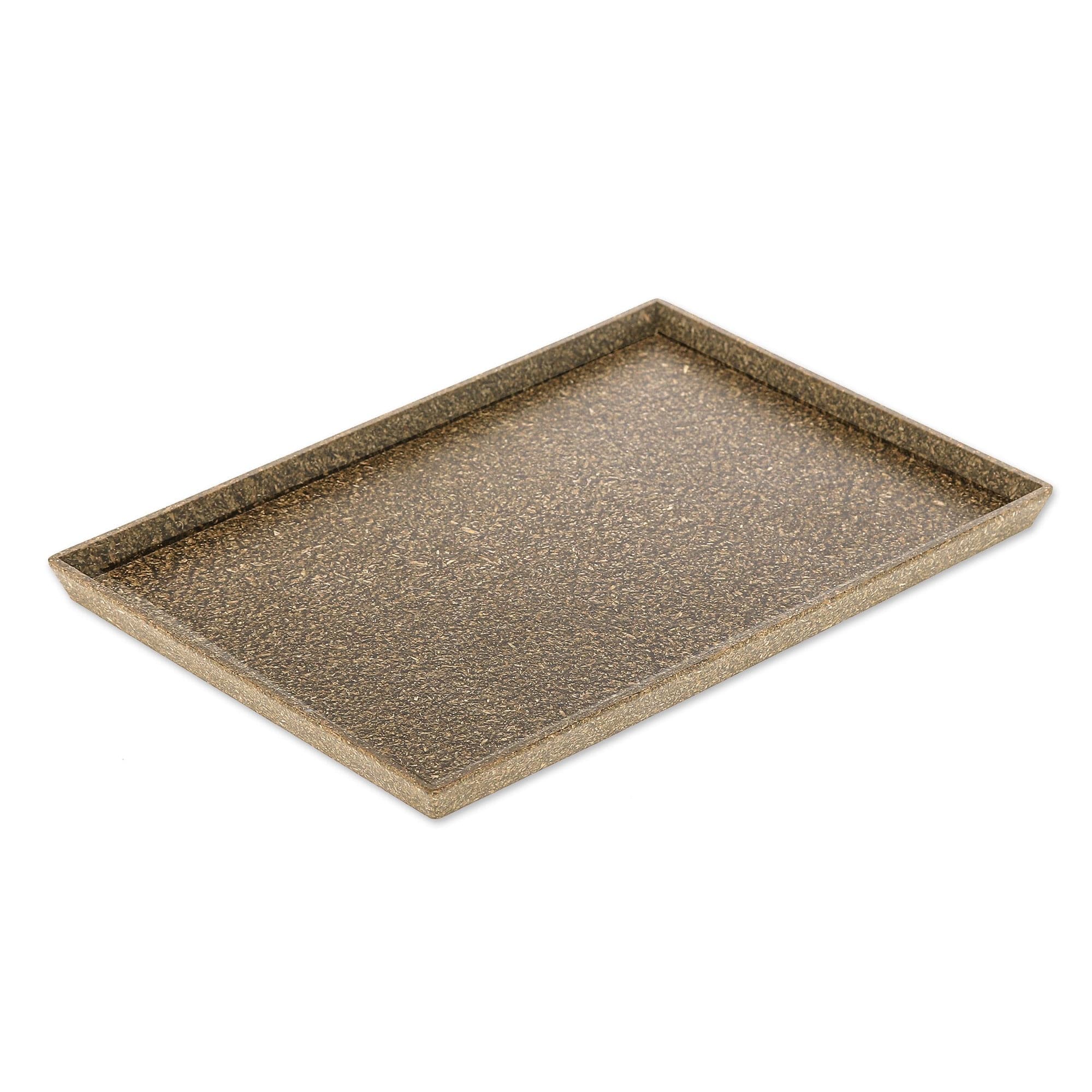 Dark Green Recycled Rice Husk Bio-Composite Tray - Dark Green Environment