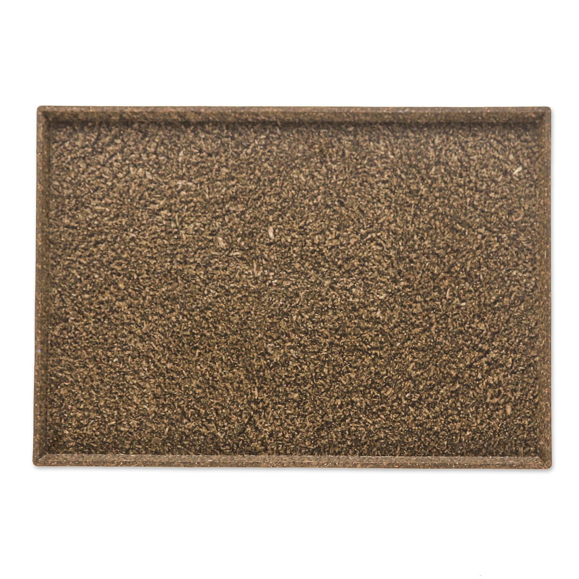 Dark Green Recycled Rice Husk Bio-Composite Tray - Dark Green Environment